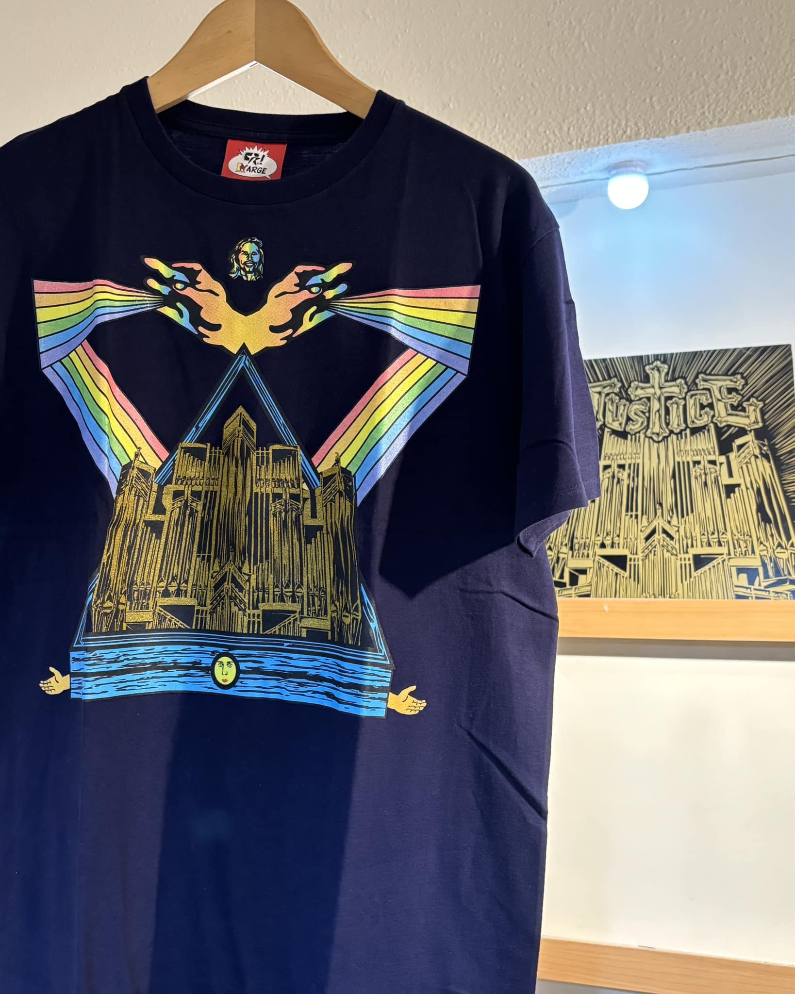 【 二手 】絕版 Revolver x So Me x Justice 聯名限定tee