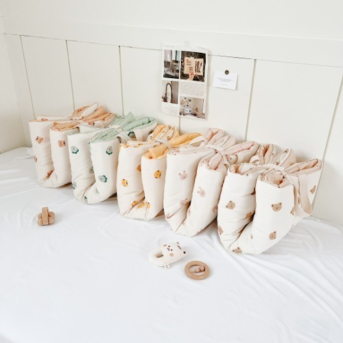 圓圓臉系列印花便攜午睡墊(不包括枕頭)(僅開放熊/松鼠/兔寶)