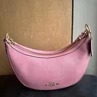 [S] COACH CO996 RFB LEATHER ARIA SHB,IM/TRUE PINK, 196395164356 (SCO710)