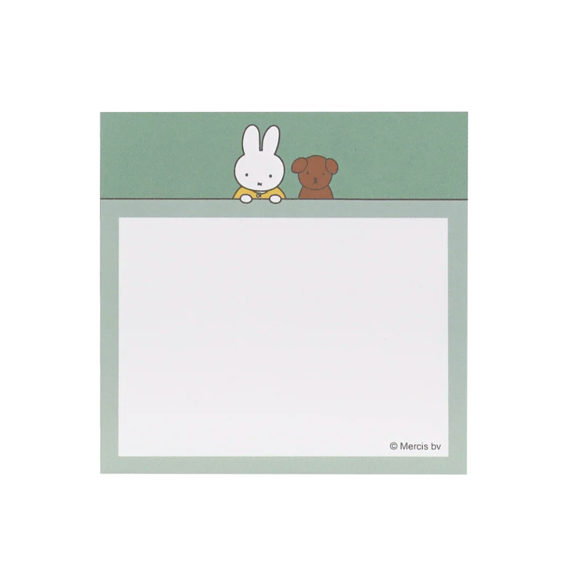 Kutsuwa Memo－Miffy | ** 2 pcs for each design, total 8 sheets**