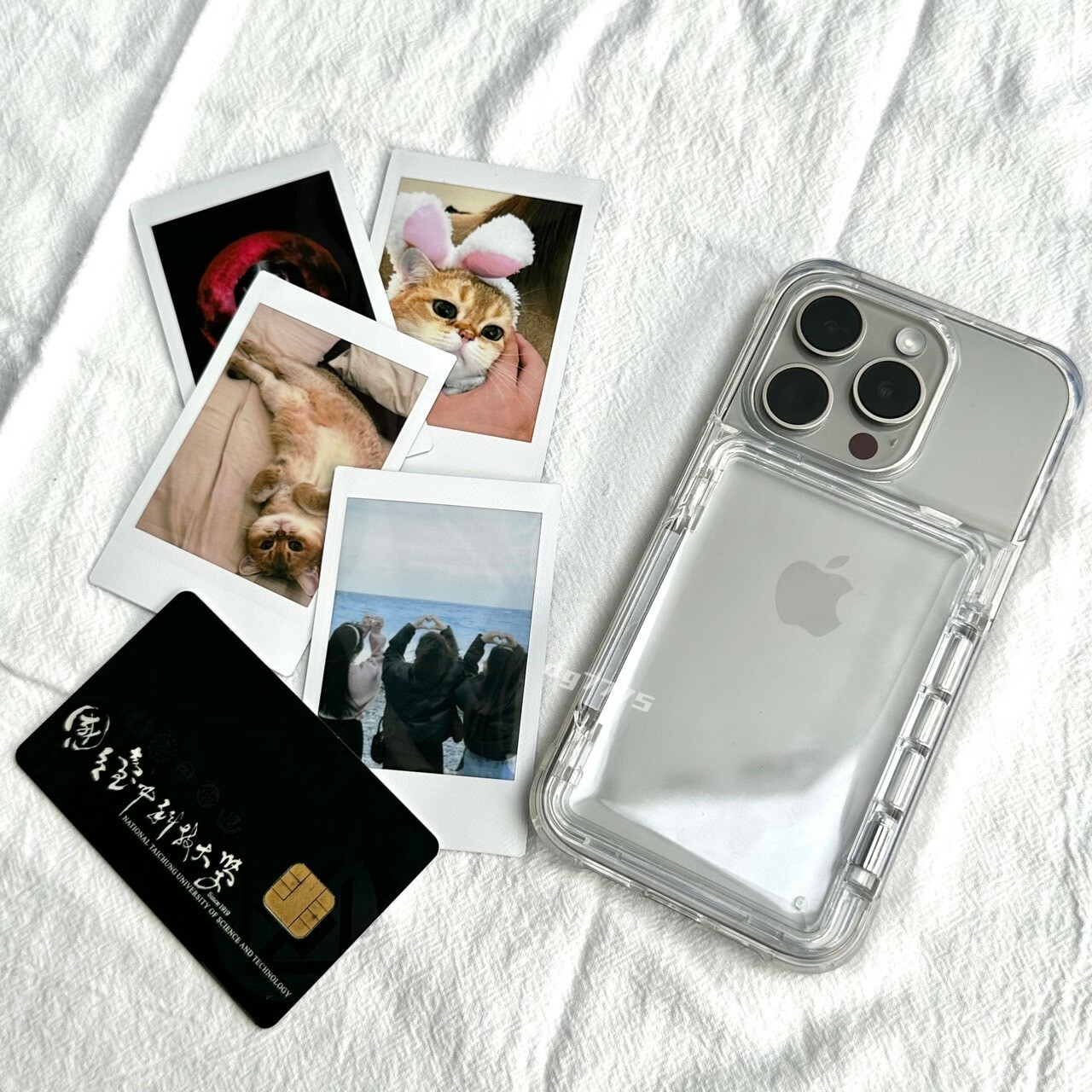 #現貨 自訂款  翻蓋卡套透明手機殼 iphone 保護殼 拍立得 學生證 皆可放