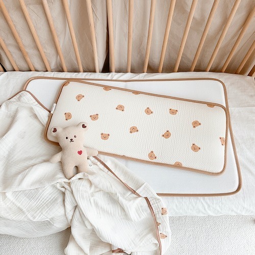 DOTTODOT 圓圓臉印-透氣新生兒散熱長枕(僅限開放熊/松鼠/兔寶)