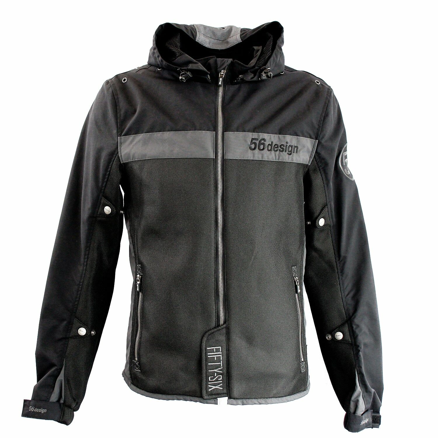 56DESIGN 春夏S-LINE半網眼透氣外套HALF MESH PARKA EVO