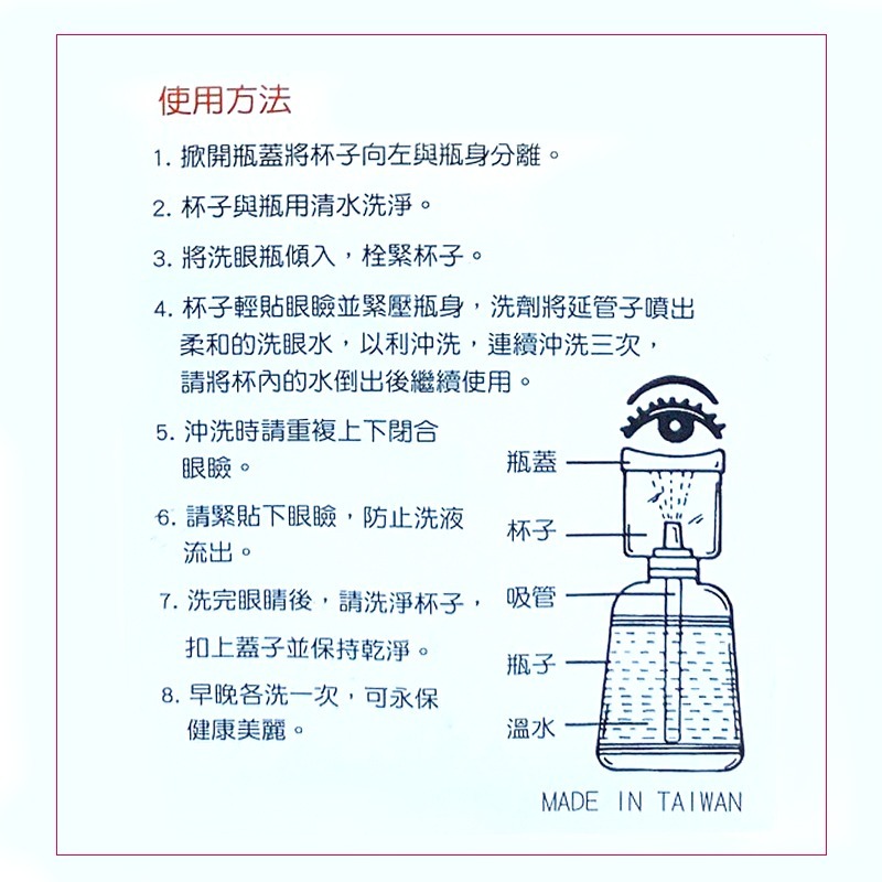 SUPER斯巴 洗眼器(未滅菌)