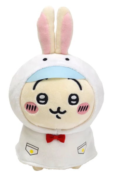 現貨-日本正版 Chiikawa 雨衣兔兔 公仔