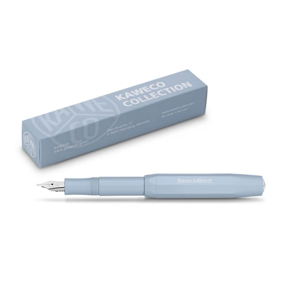 迷霧藍 COLLECTION系列鋼筆 短鋼筆｜德國KAWECO