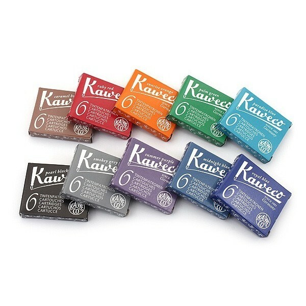 KAWECO卡水 歐規卡式墨水管 10色可選｜德國 KAWECO