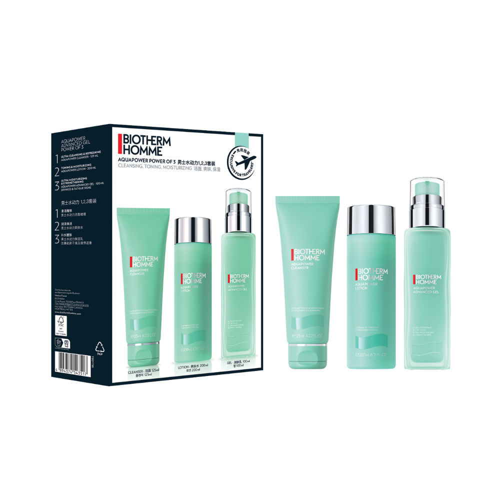 Biotherm 碧歐泉 男士水動力1，2，3套裝