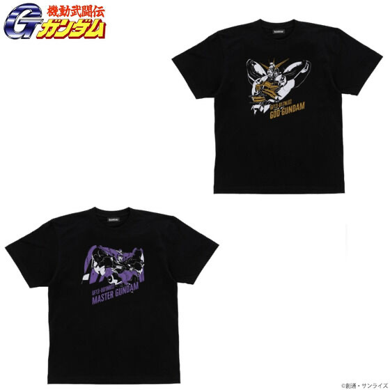 Pbandai 預訂2024/6月 機動武闘伝Gガンダム ラメプリントシリーズ Tシャツ