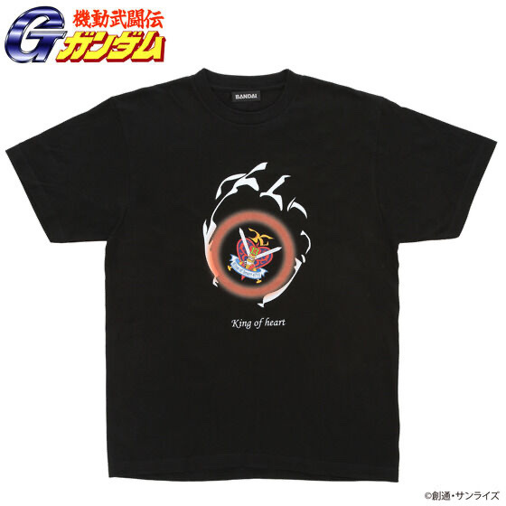 221303 Pbandai 預訂2025/1月 機動武闘伝Gガンダム キング・オブ・ハート フルカラーTシャツ