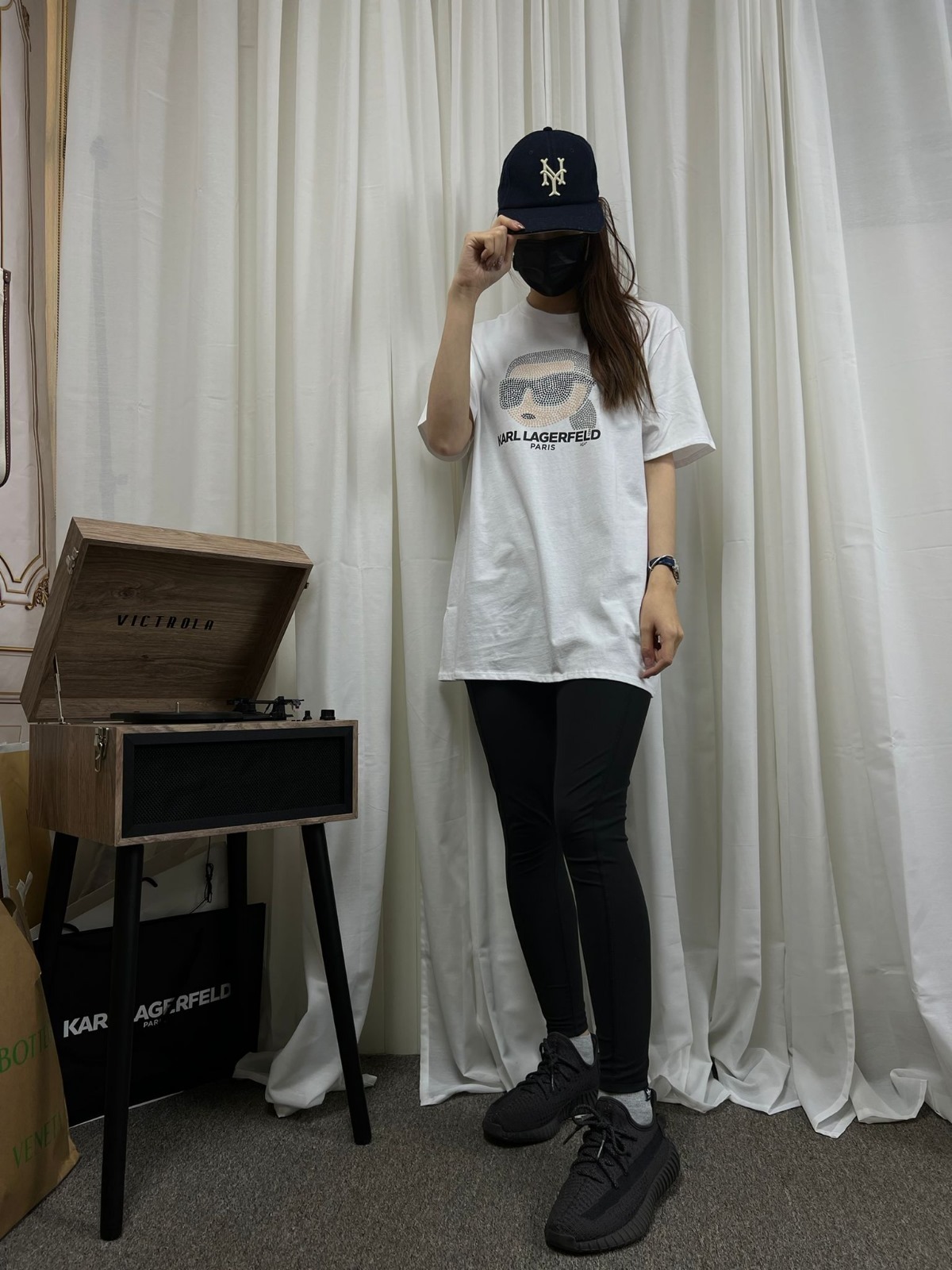 【現貨】KARL LAGERFELD L040518 男裝短袖上衣 (白色)