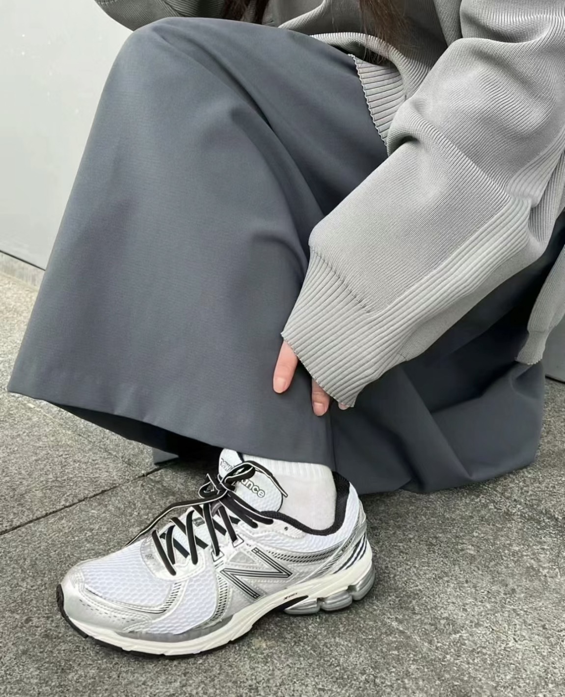 New Balance 860v2 "Milky Way Pack Optic White" 未來銀