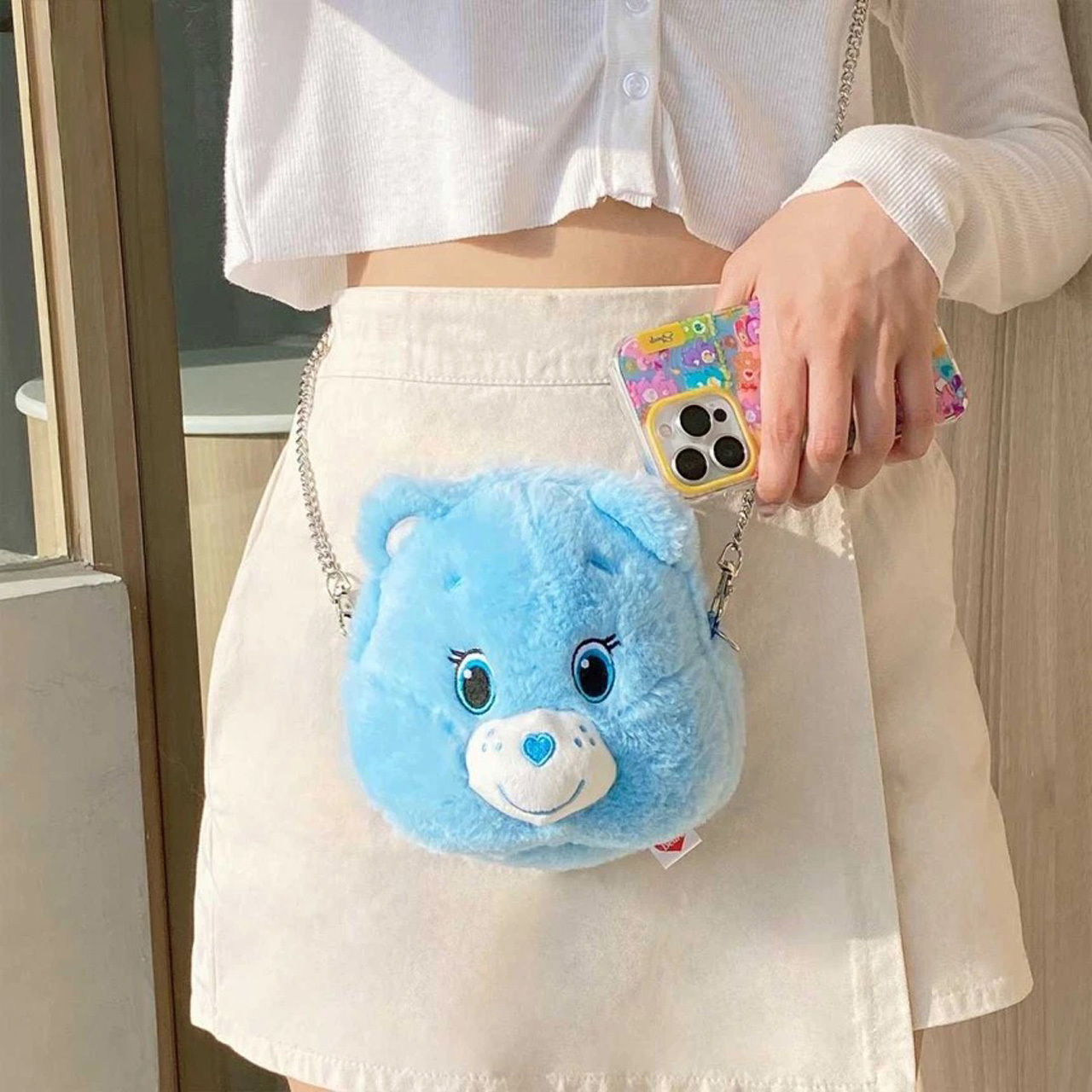 🇹🇭 CARE BEARS 彩虹熊 鏈條包 小熊包 / 預購