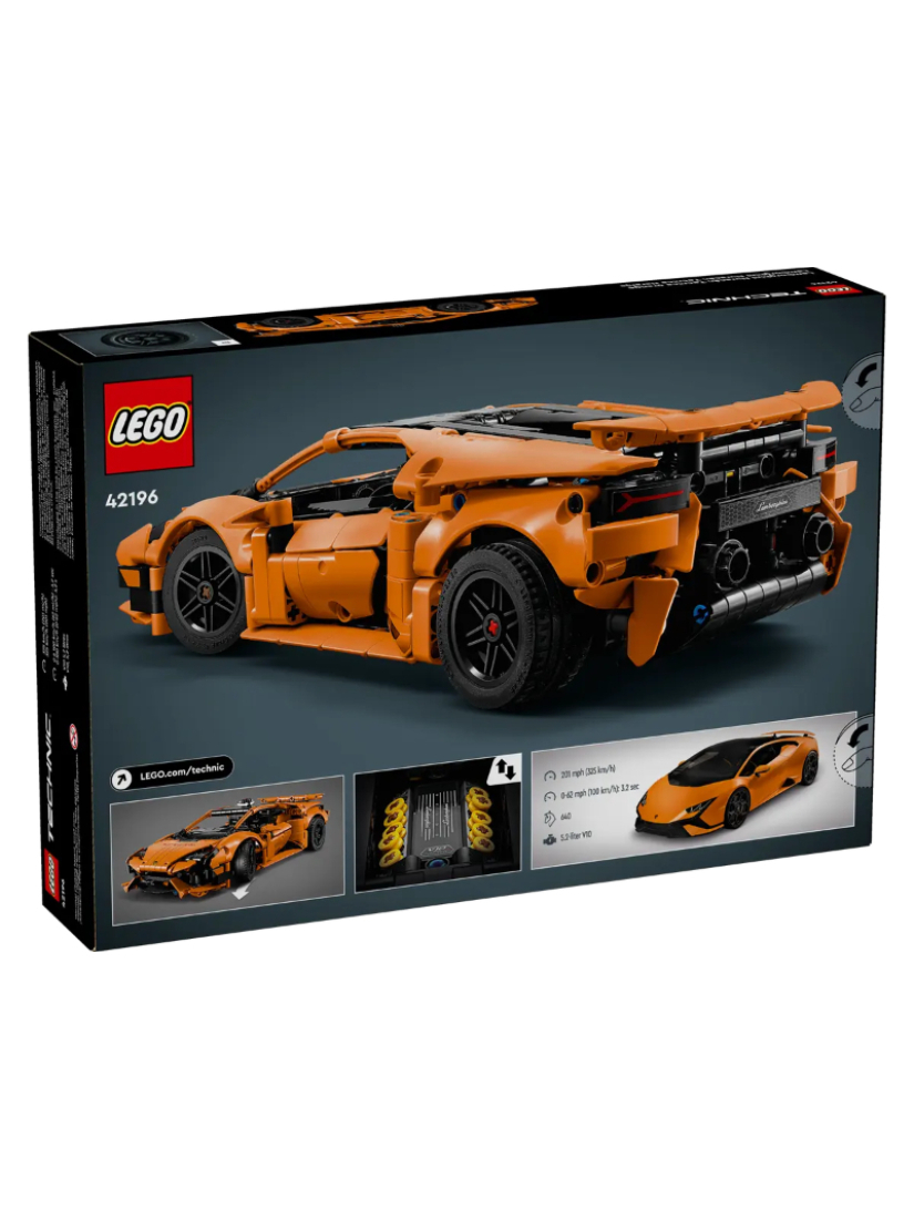 LEGO 42196 Lamborghini Huracán Tecnica Orange
