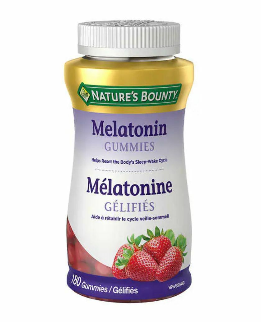 加姐 Nature's Bounty 褪黑素 (瞓覺糖) 2.5mg 180粒 *滿$899包京東送貨上門* CC30