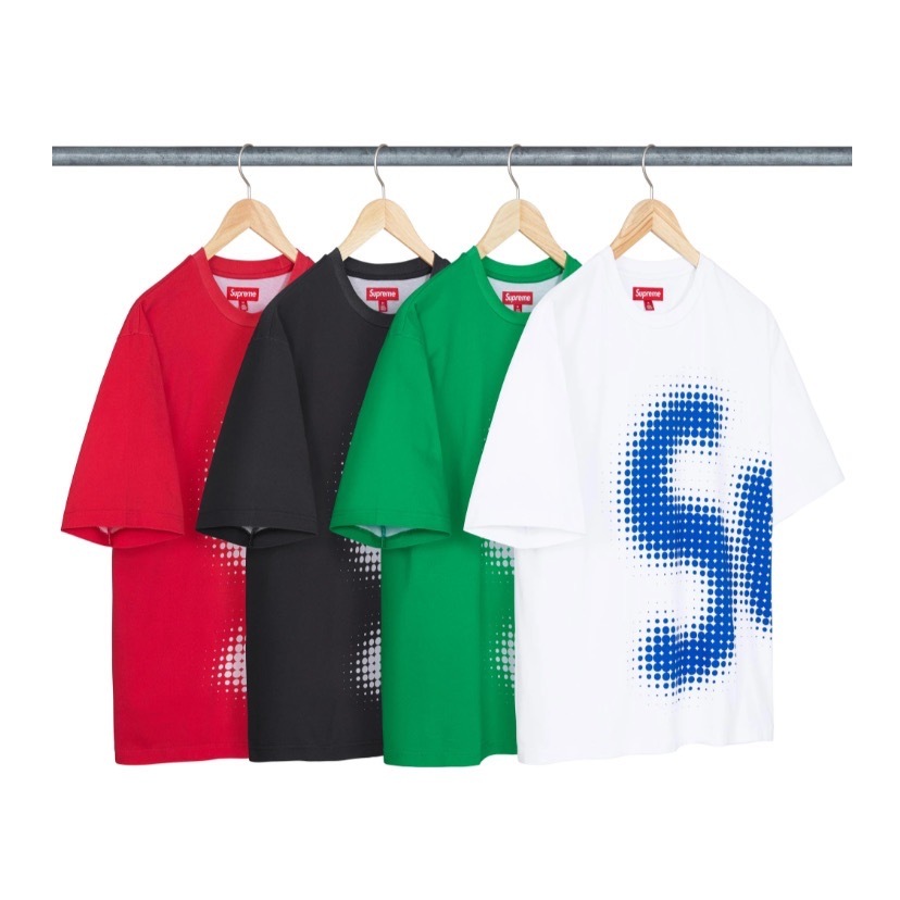 2024SS SUPREME HALFTONE S/S TOP 短T 渲染 幻影 半色調 現貨