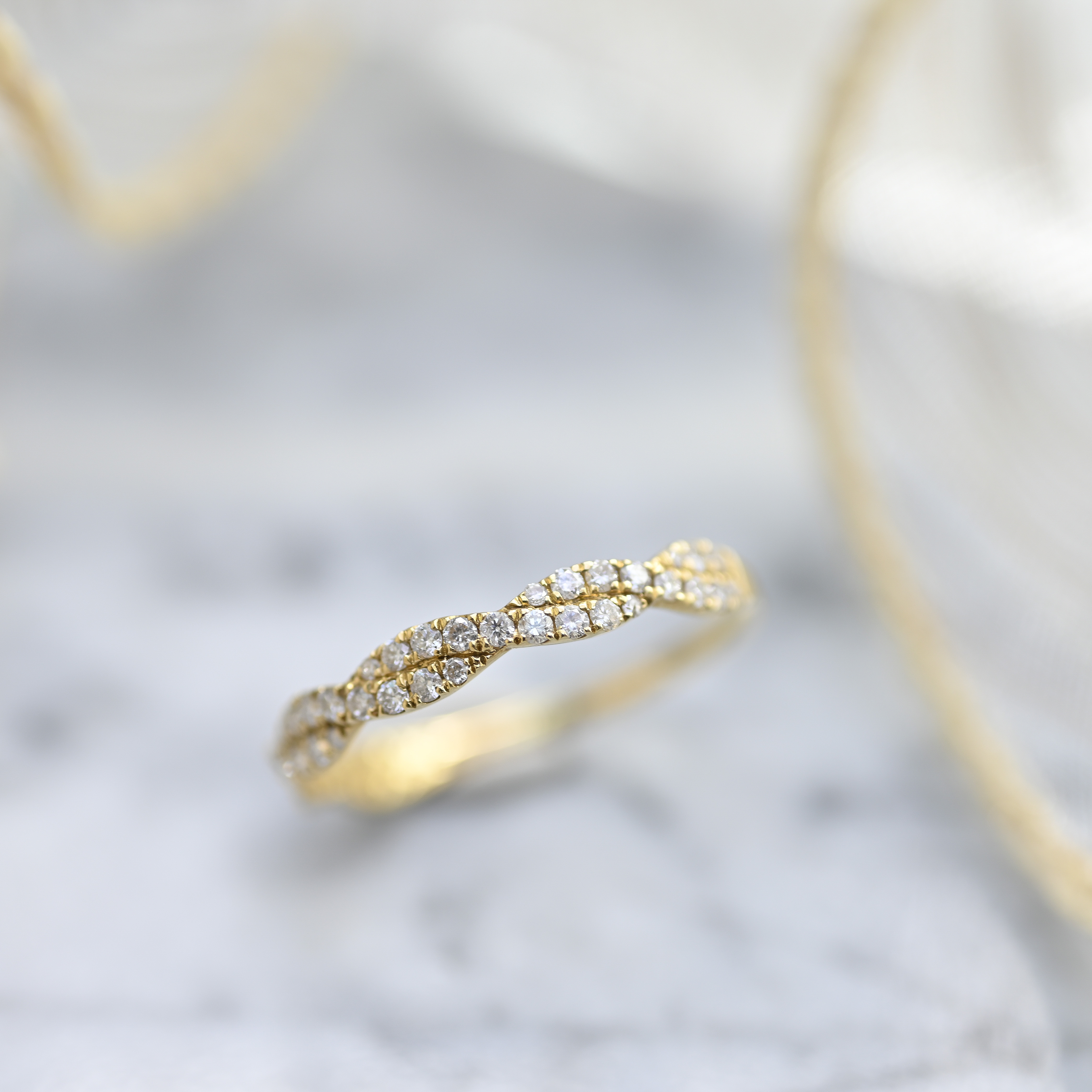 18K MAFA Diamond Ring