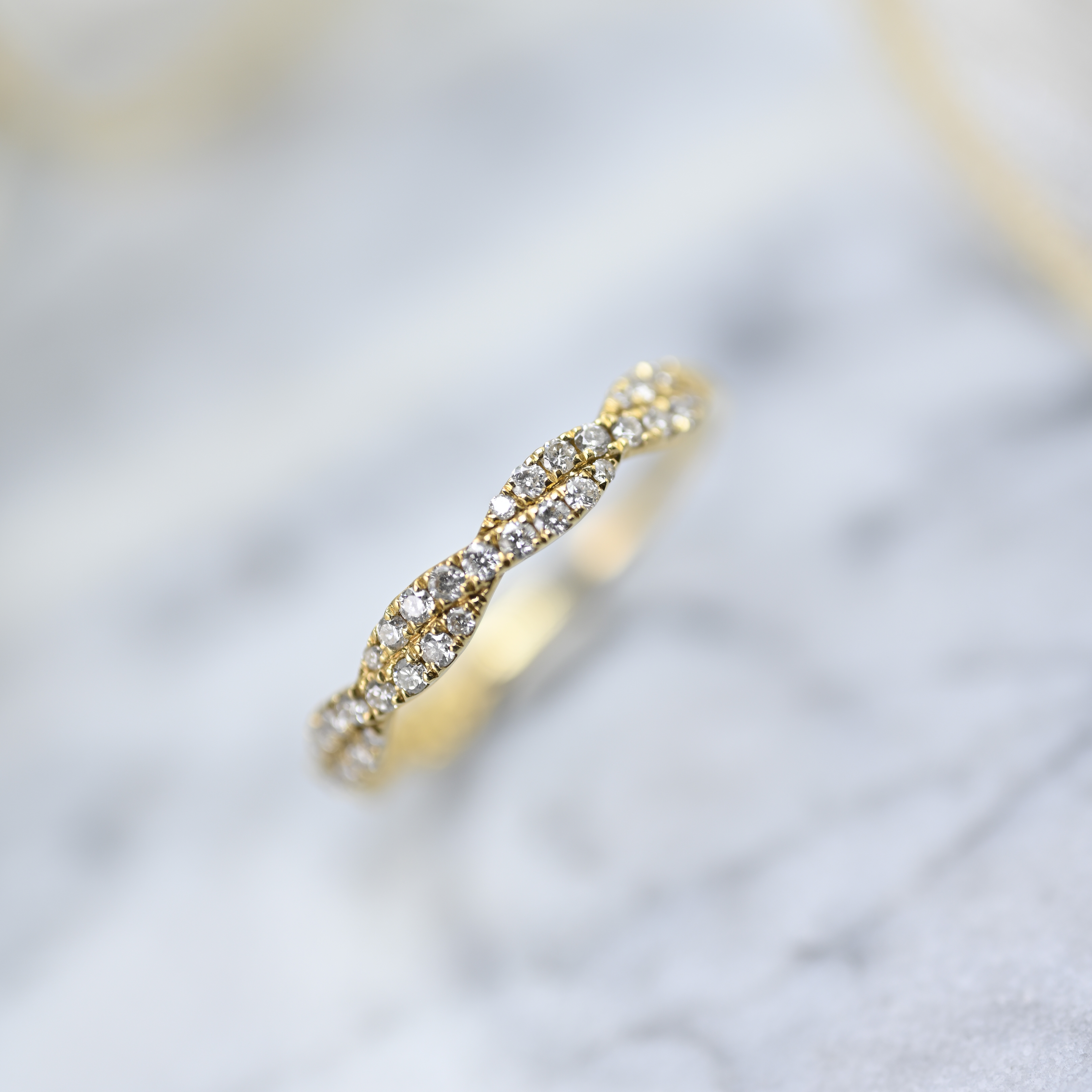 18K MAFA Diamond Ring