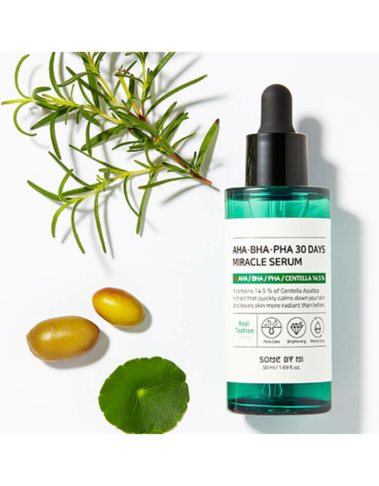 Korea Somebymi AHA BHA PHA Miracle 系列全套 4 件組（肥皂、碳粉、精華、奶油）