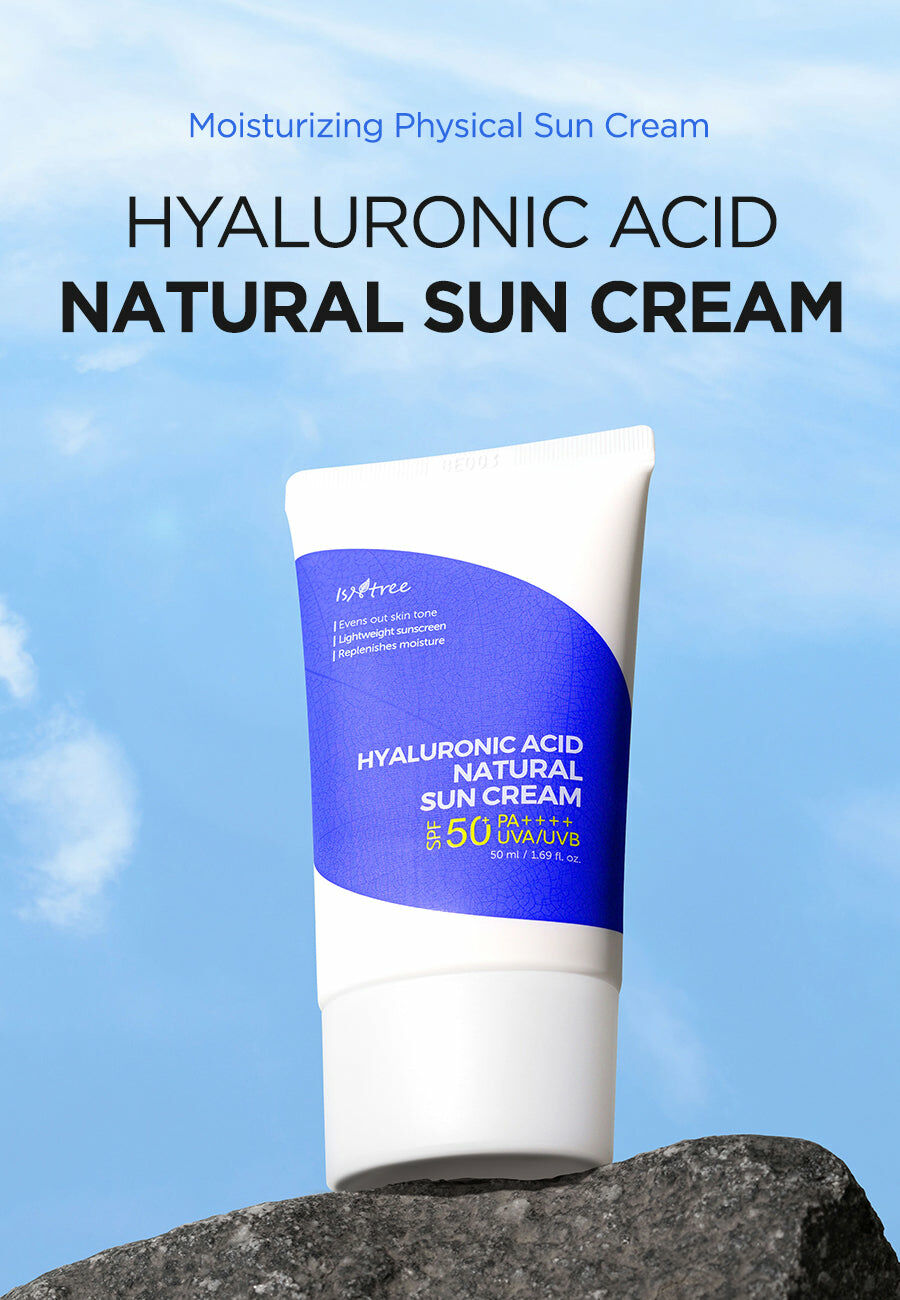 Isntree Hyaluronic Acid Natural Sun Cream SPF 50 + PA + + + + 50ml  8809782554464