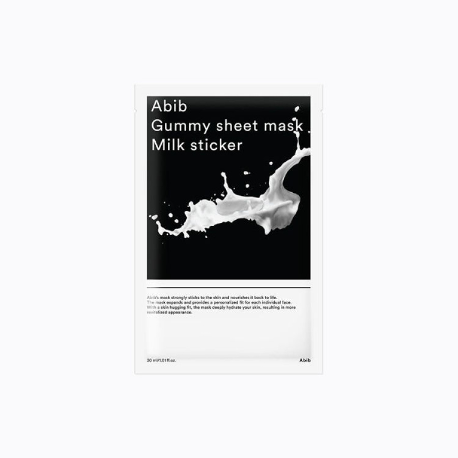 Abib 【 5pc 】ABIB GUMMY SHEET MASK - Milk Sticker 27ml