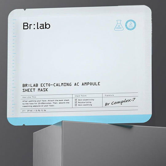 Br:lab Ectocalming Arc Ampoule Sheet Mask 5 Sheet【Blue】 8809633851612