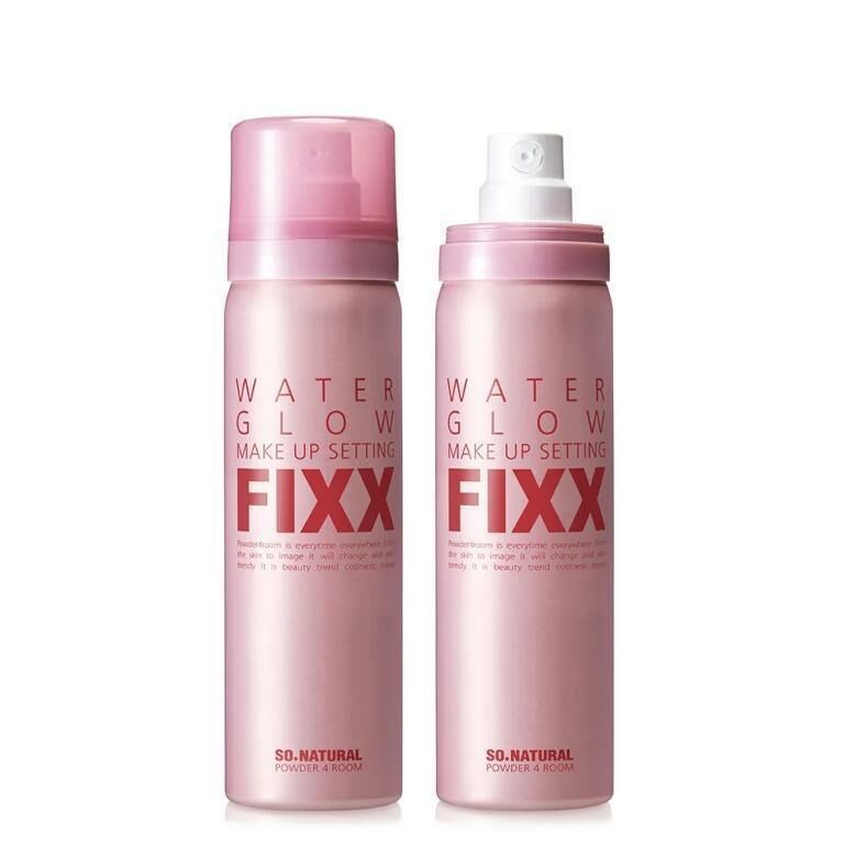 So Natural Fixx Water Glow Make Up Setting Spray 75ml