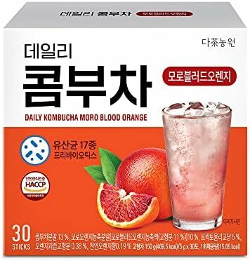 DANONGWON Kombucha Moro Blood Orange 5g x 30s BEST BEFORE 27 September 2025