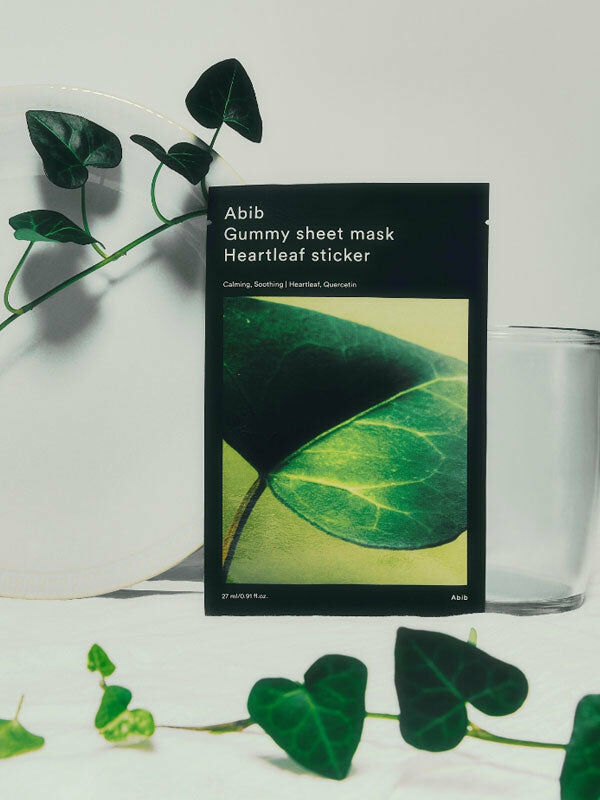 Abib 【 1 pcs 】ABIB GUMMY SHEET MASK - Heartleaf Sticker 27ml