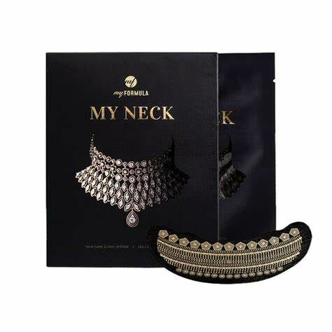 My Formula 【 Brightening 】 MY FORMULA MY NECK MASK [12g x 5 sheets] Random Packing