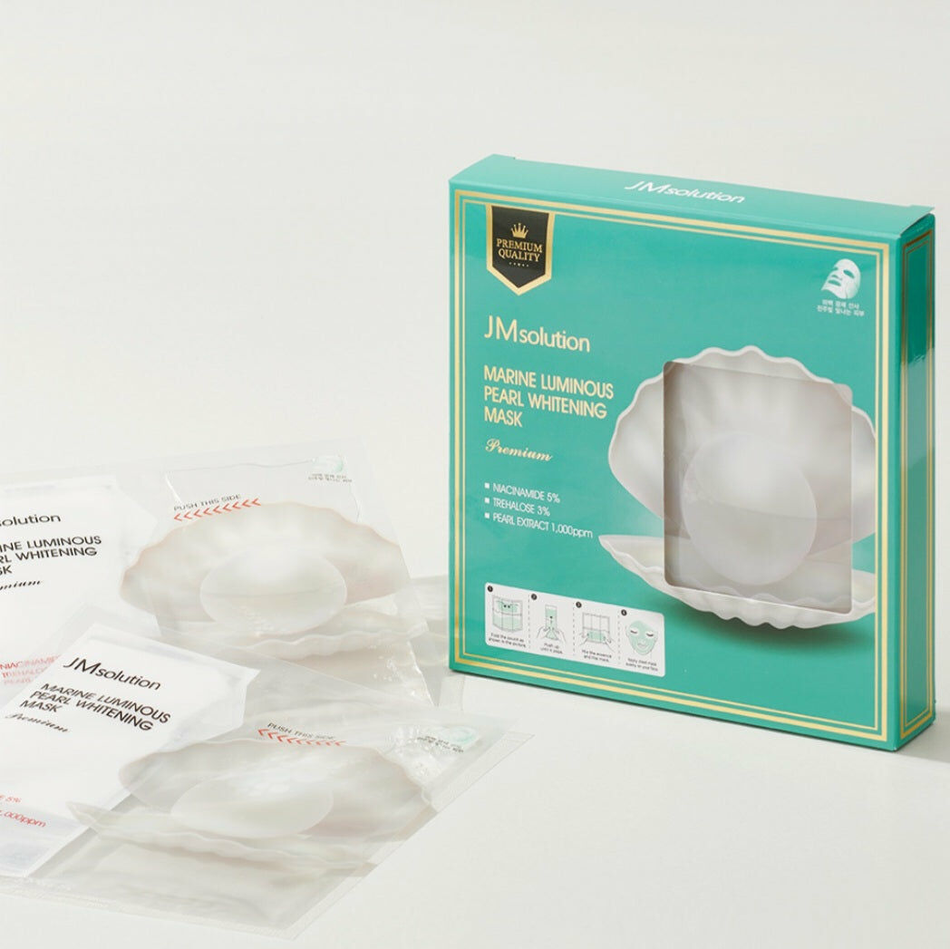 JMsolution Marine Luminous Pearl Whitening Mask (Premium) - 5stücke 8809794735110