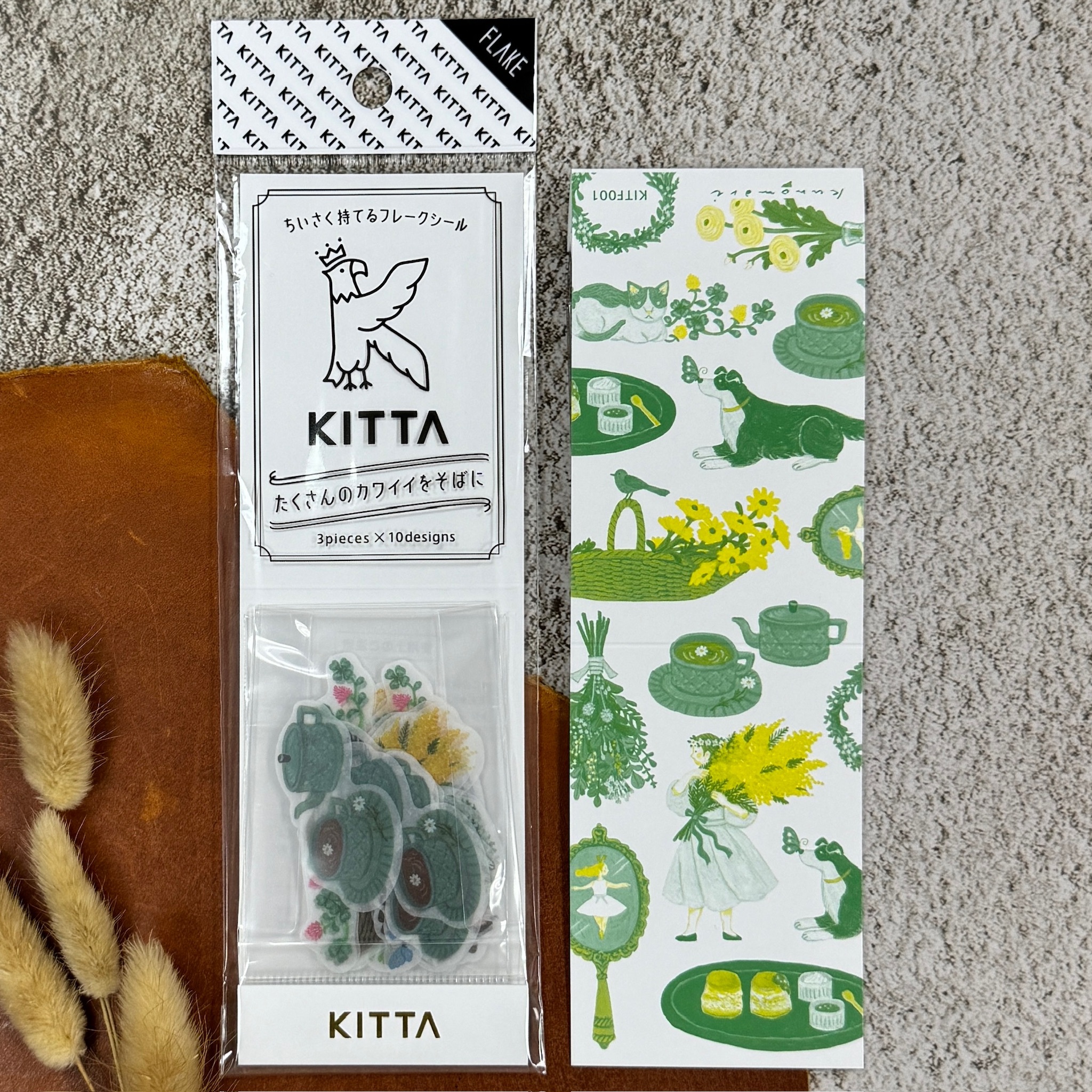 KITTA｜日常生活 30枚貼紙包 KITF001