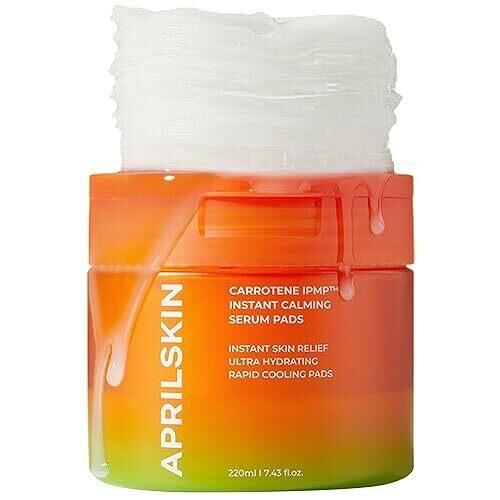 APRILSKIN Aprilskin Carrotene IPMP Instant Calming Serum Pad 80pcs