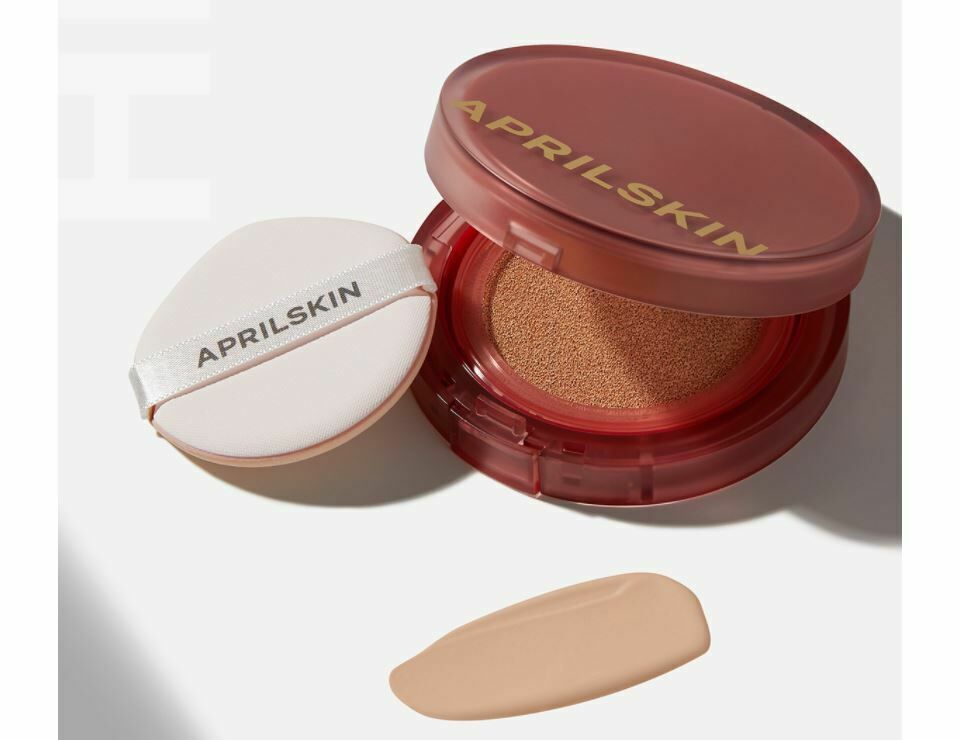 APRILSKIN Hero Cushion SPF50+/PA+++ 12g (with 1 refill ) #23 Natural Beige  8809557519964