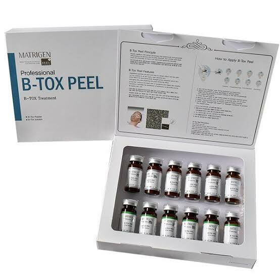 MATRIGEN Professional B-Tox Peel Treatment ( 1 box 12 bottles )