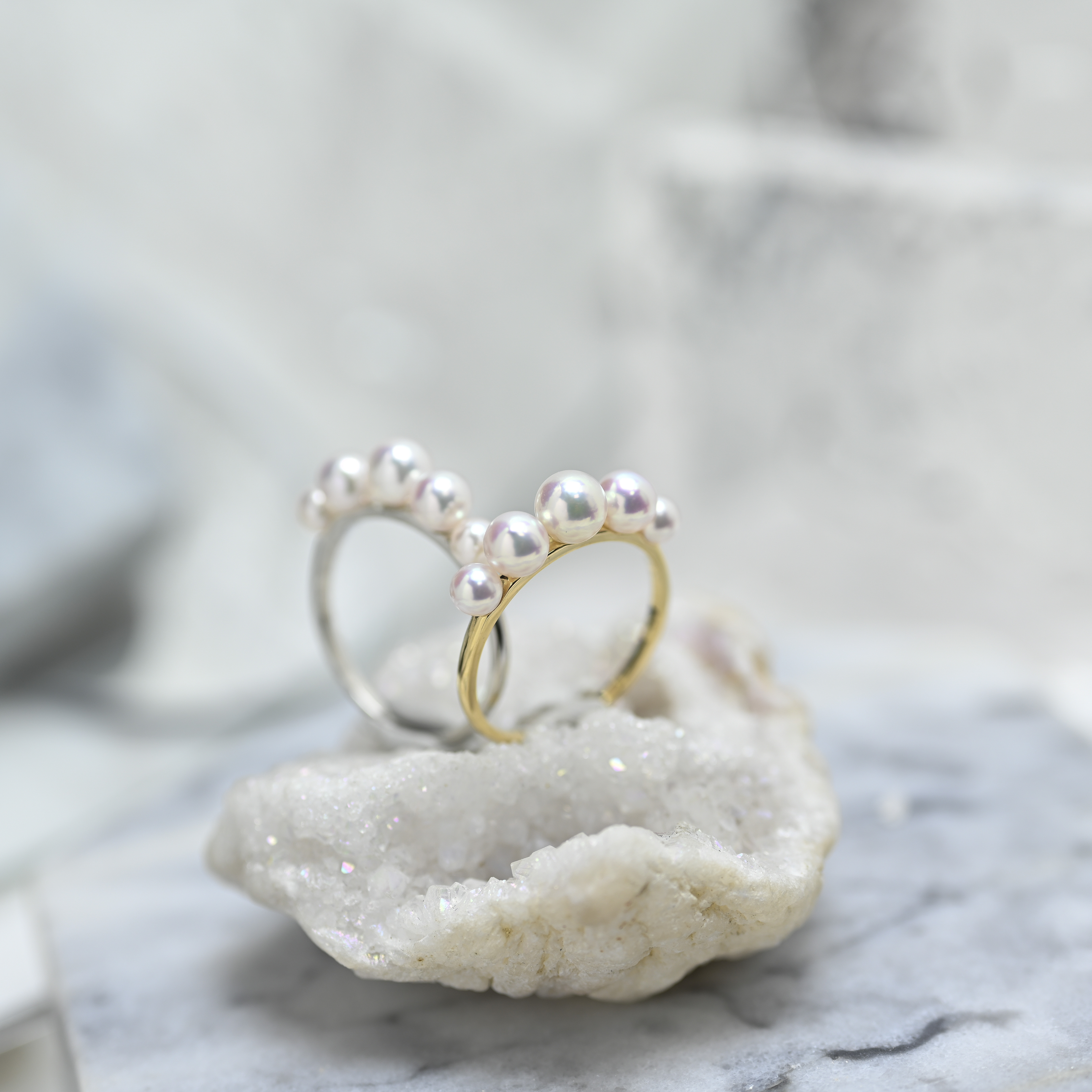 18K Puro Akoya Pearl Ring