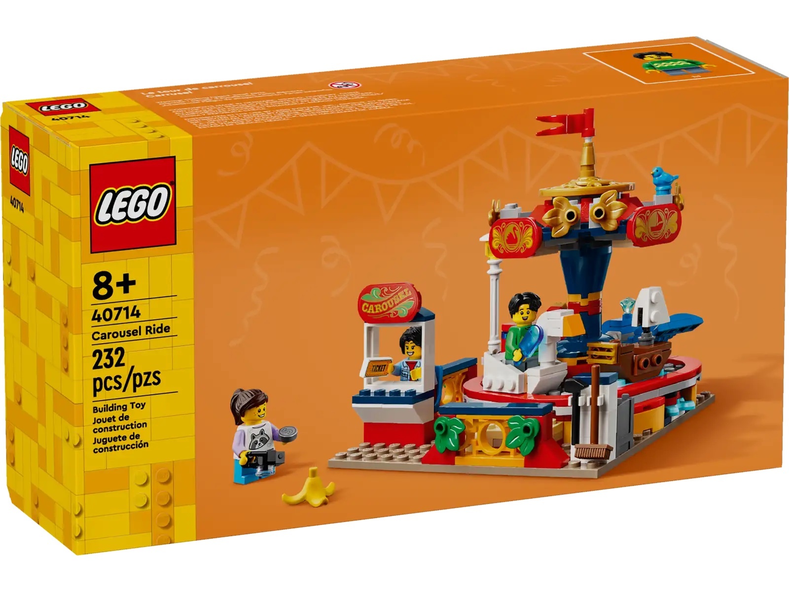 [飛米樂高積木專賣店] LEGO 40714 Iconic系列 旋轉木馬 Carousel Ride