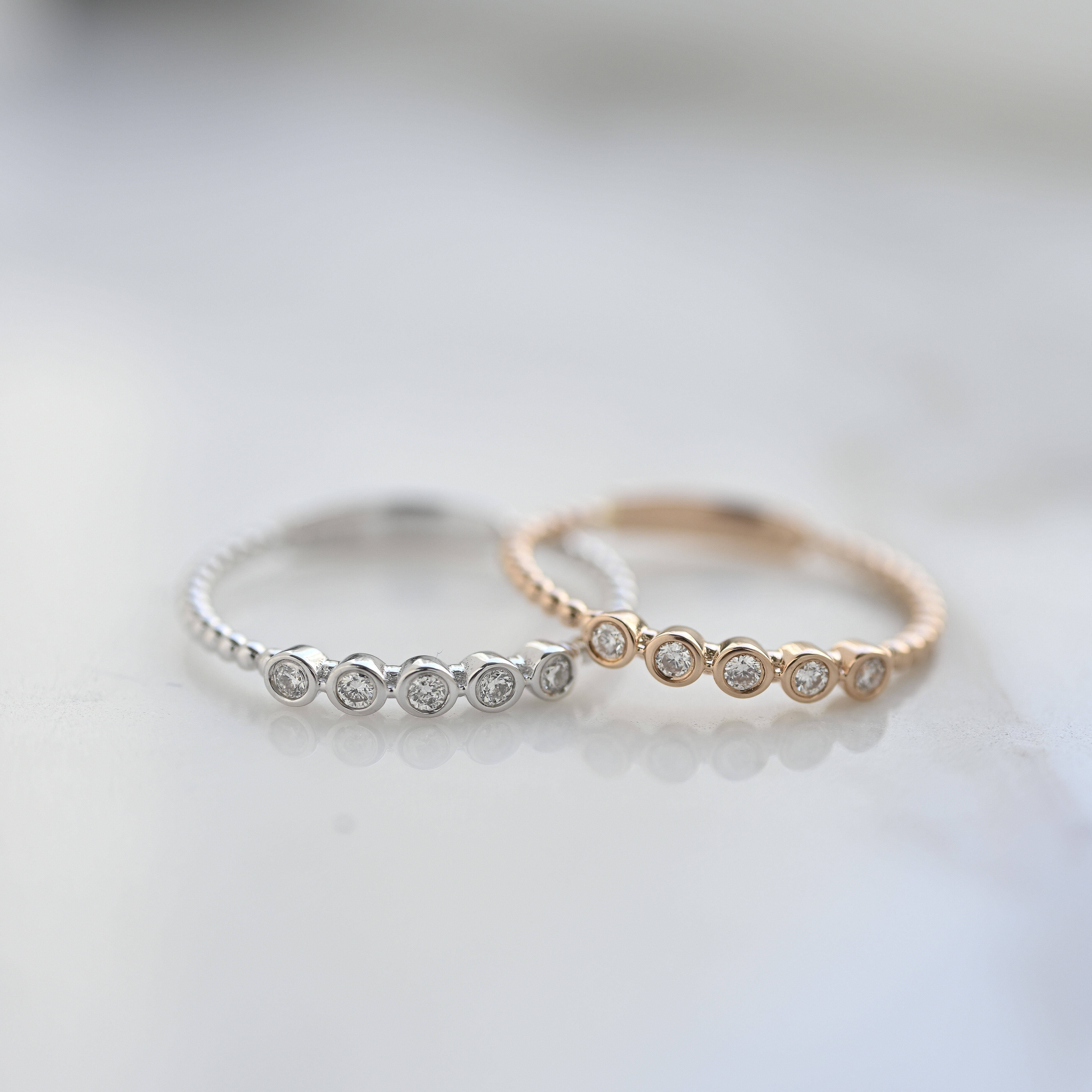 18K Palla Diamond Ring