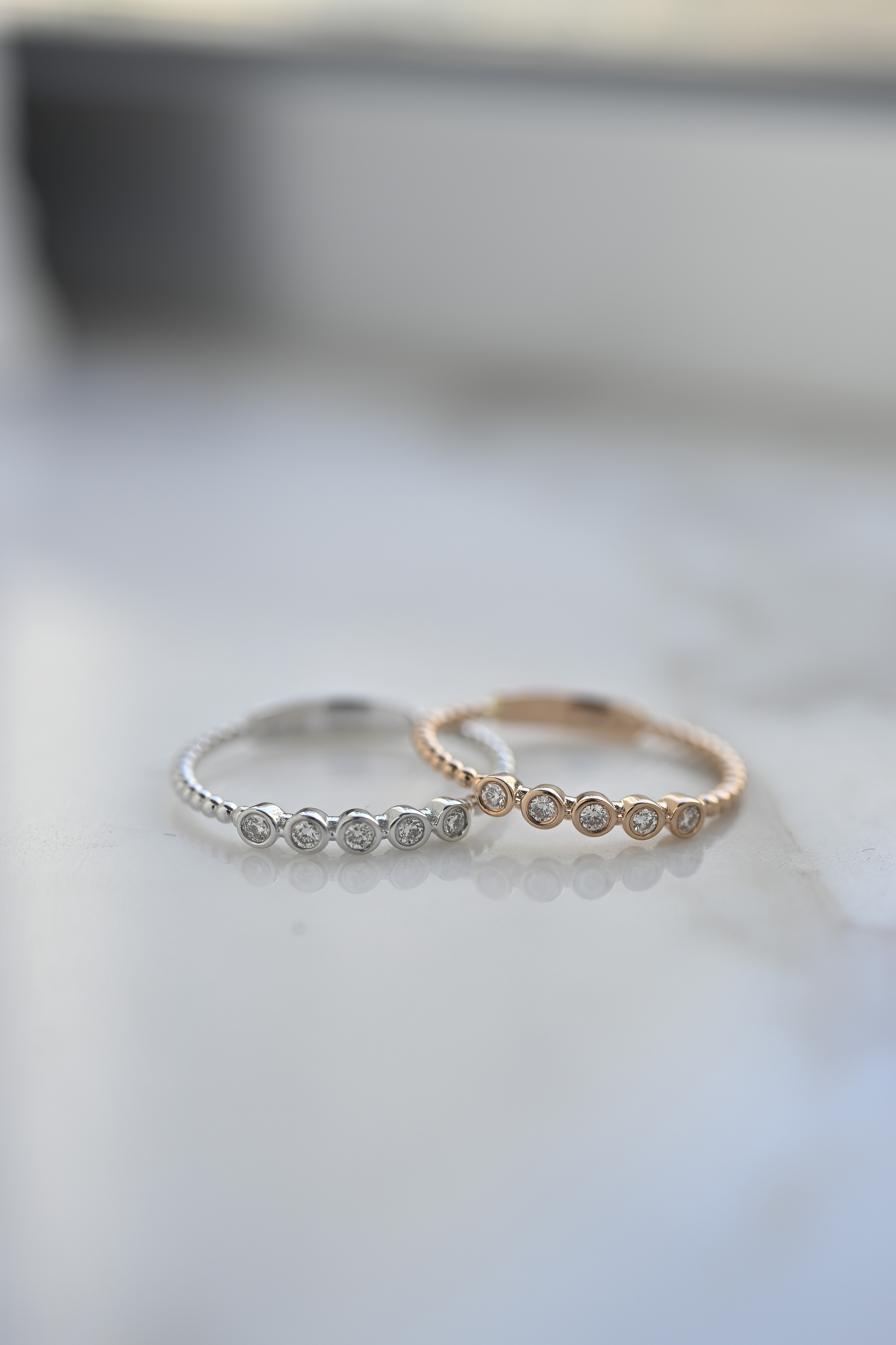 18K Palla Diamond Ring