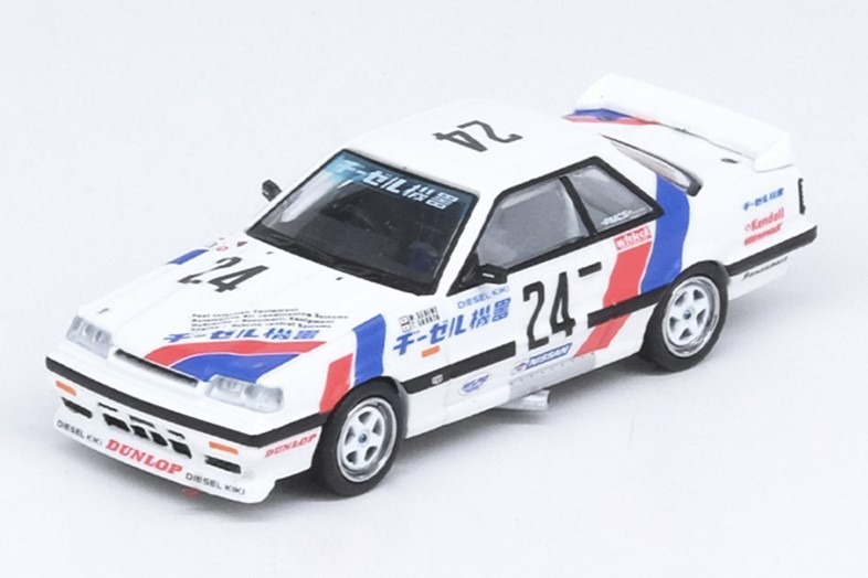 INNO64 1/64 日產 NISSAN SKYLINE GTS-R (HR31) #24 "DIESEL KIKI" JTC 1988