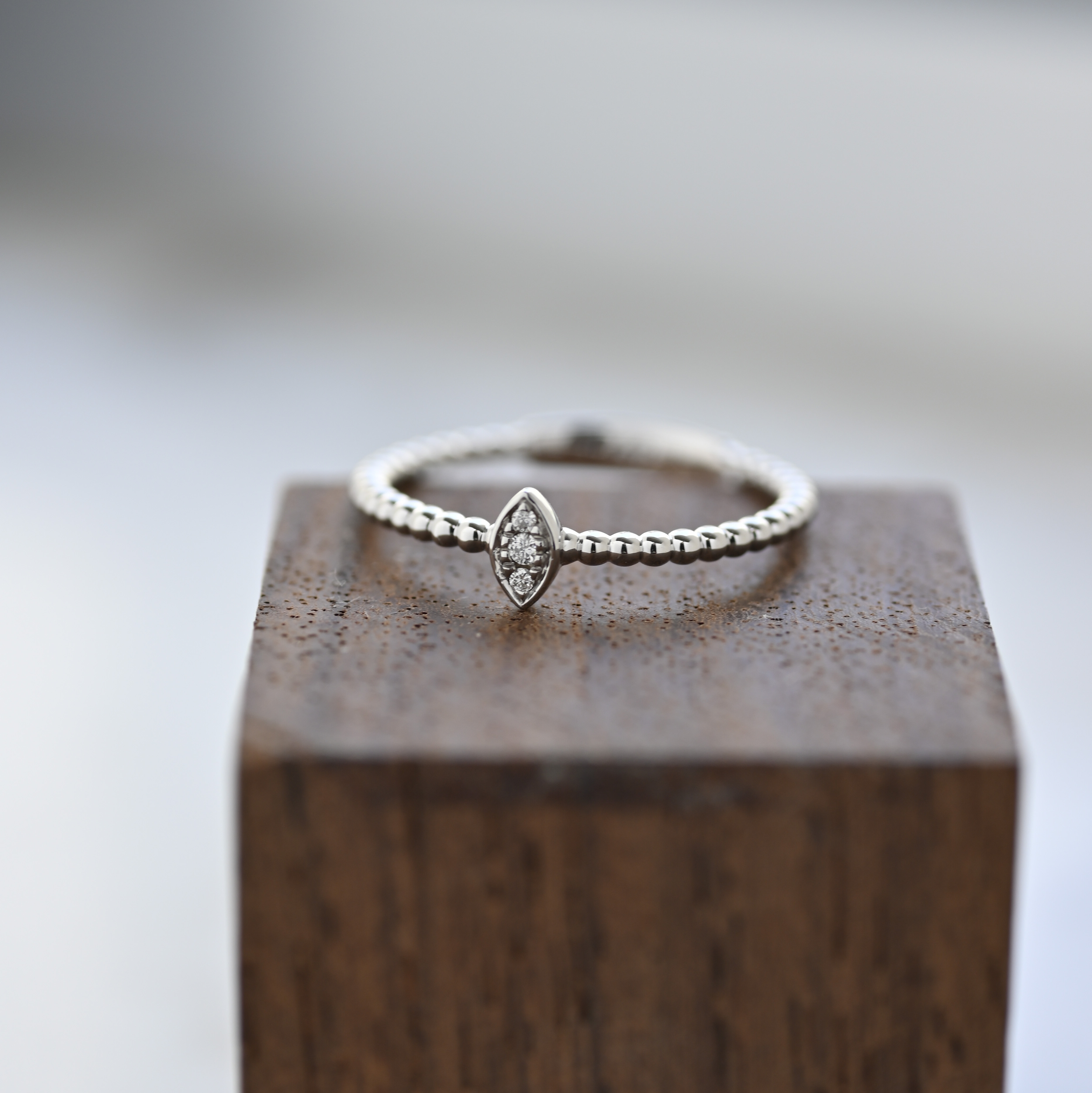 18K Marchesa Diamond Ring