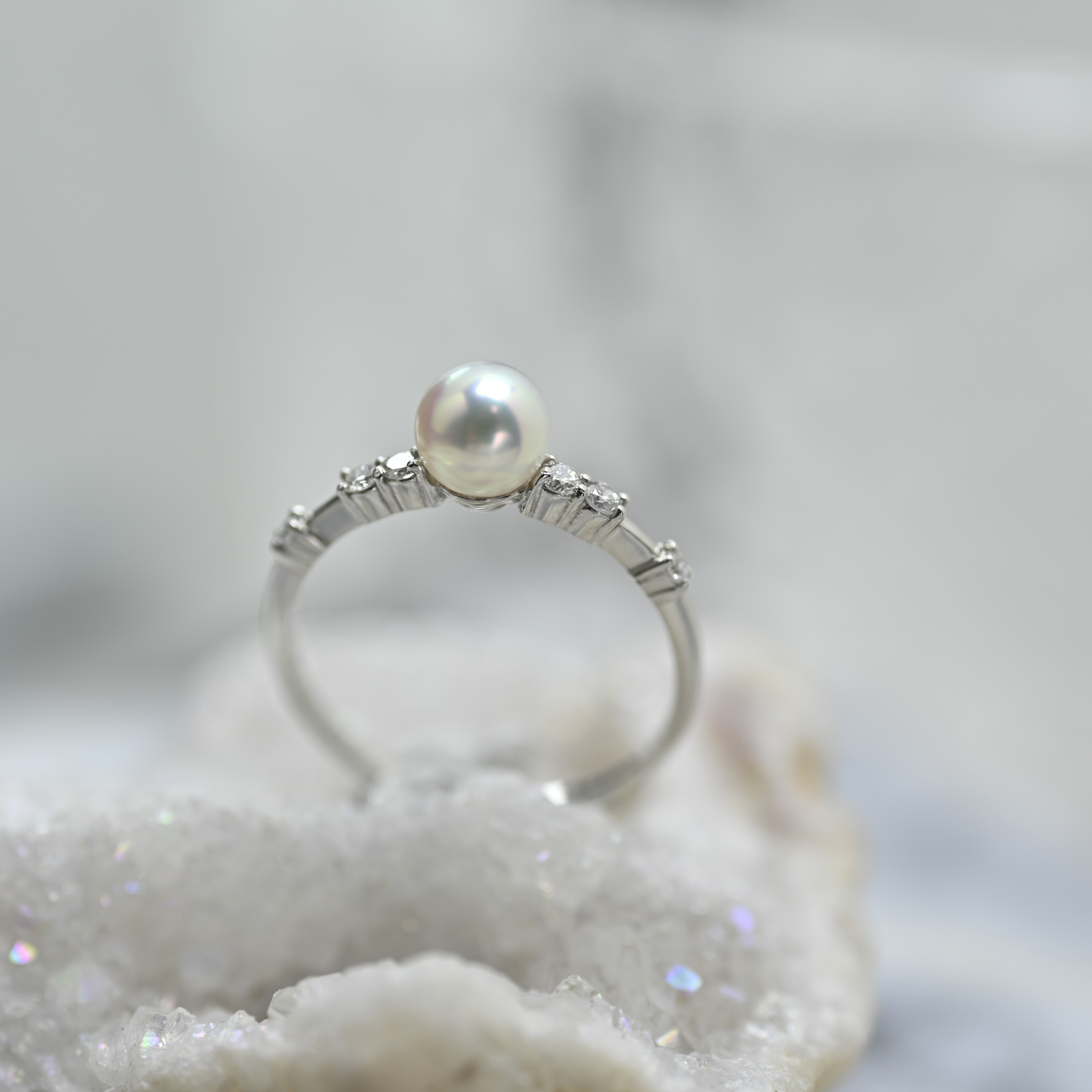 18K Caramella Akoya Pearl Ring