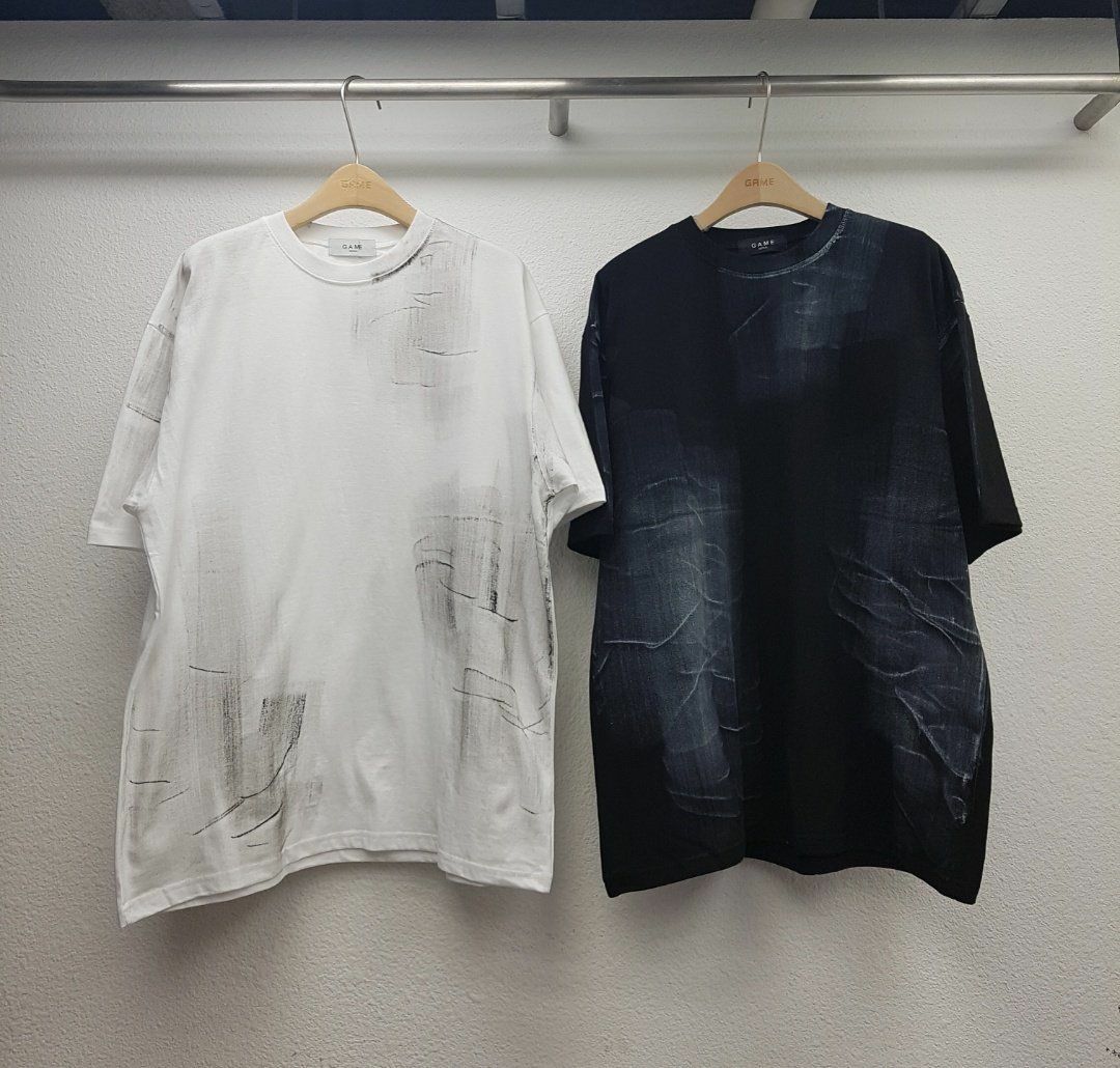 仿舊短袖Tee GAME-018T