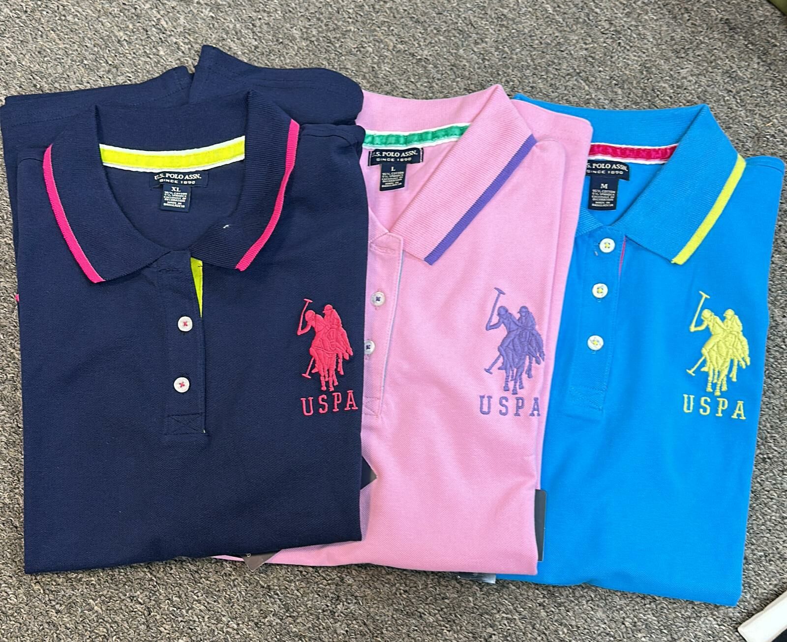 【現貨】U.S. POLO ASSN. L040599 女裝有領上衣