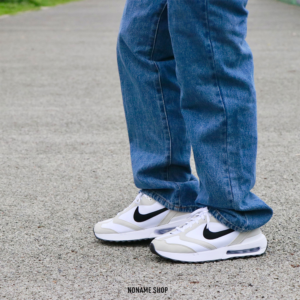 NIKE AIR MAX DAWN 麂皮 氣墊 緩震 米白 (男款)