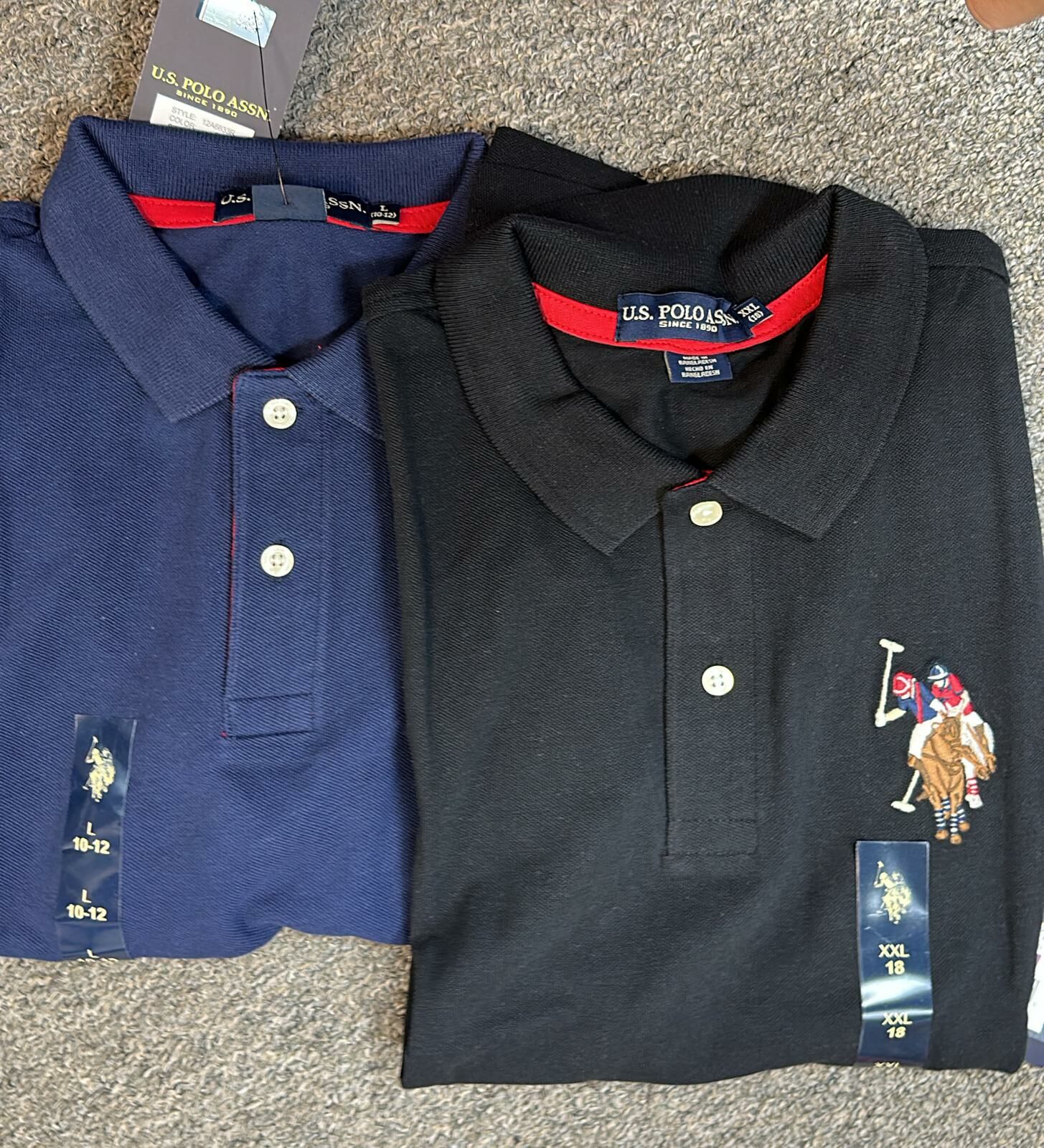 【現貨】U.S. POLO ASSN. L0405101 男童有領上衣