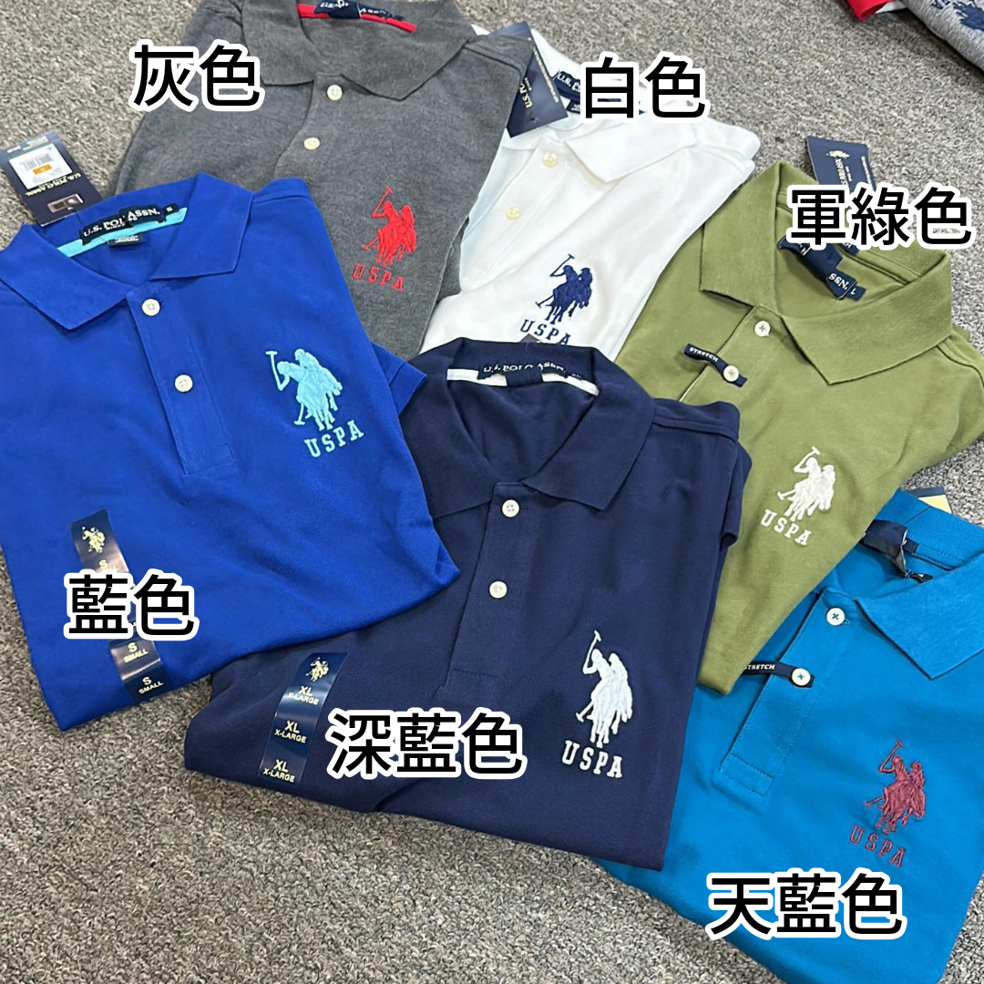 【現貨】U.S. POLO ASSN. L0405103 男裝有領上衣