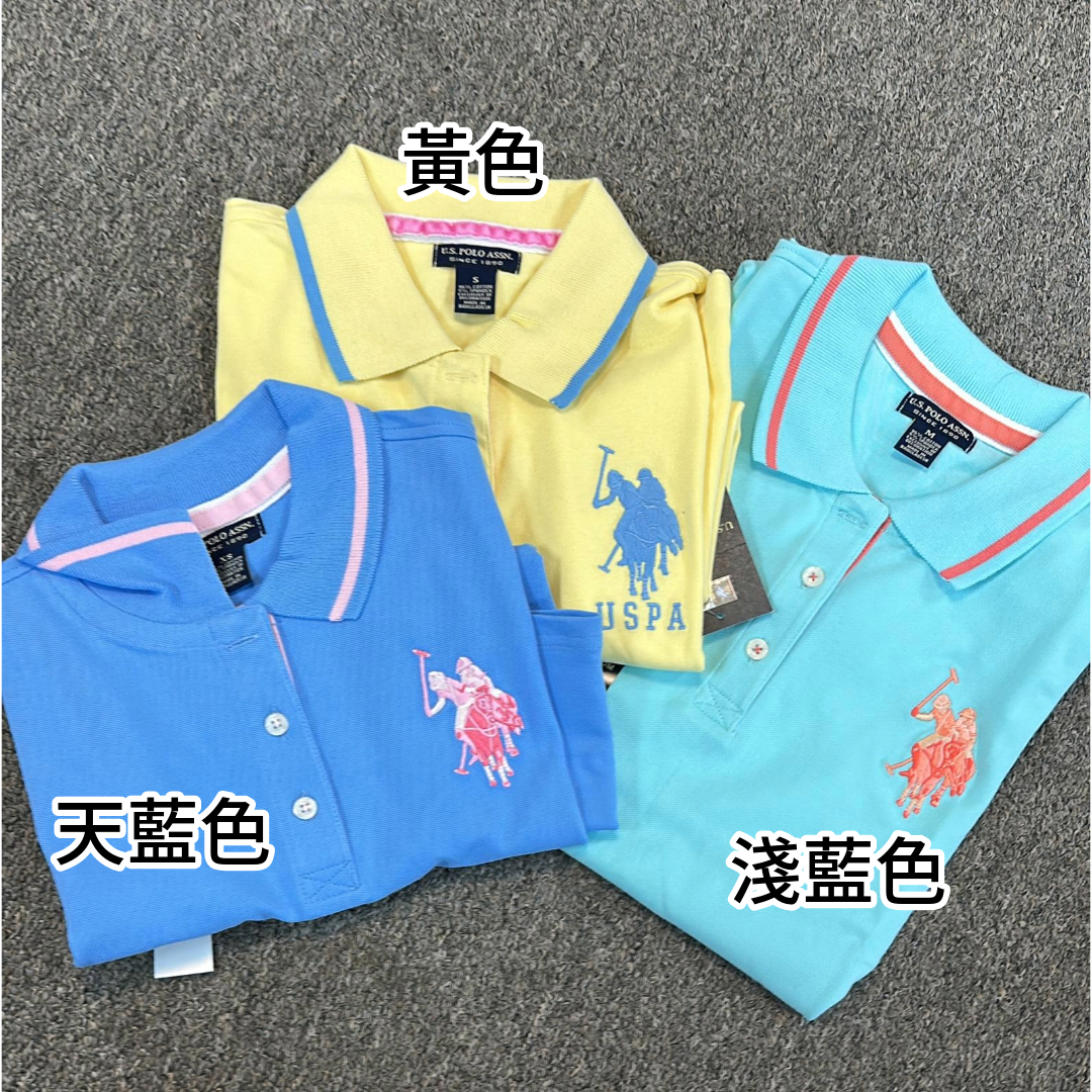 【現貨】U.S. POLO ASSN. L0405104 女裝有領上衣