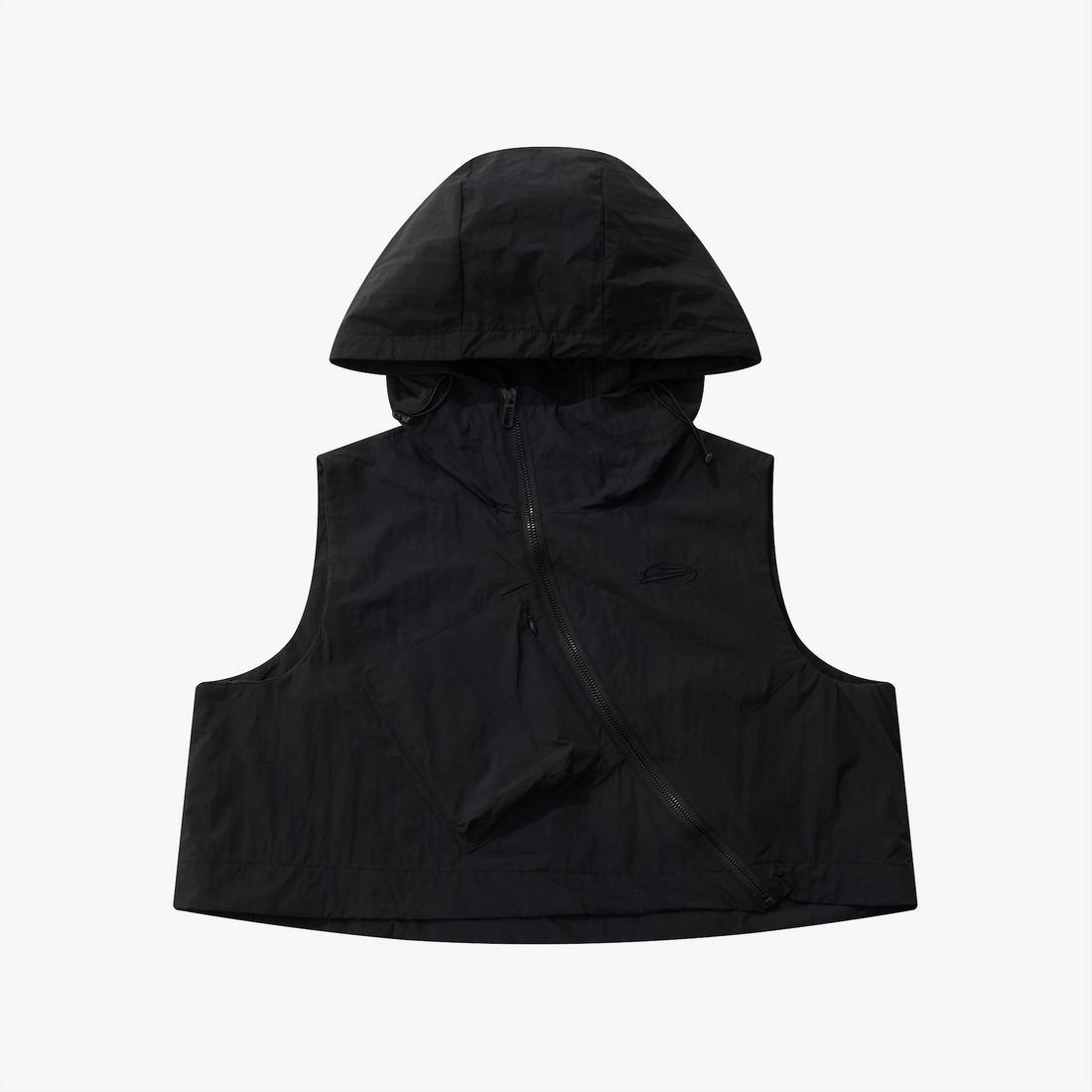 SENSE DIAGONAL ZIPPER  VEST