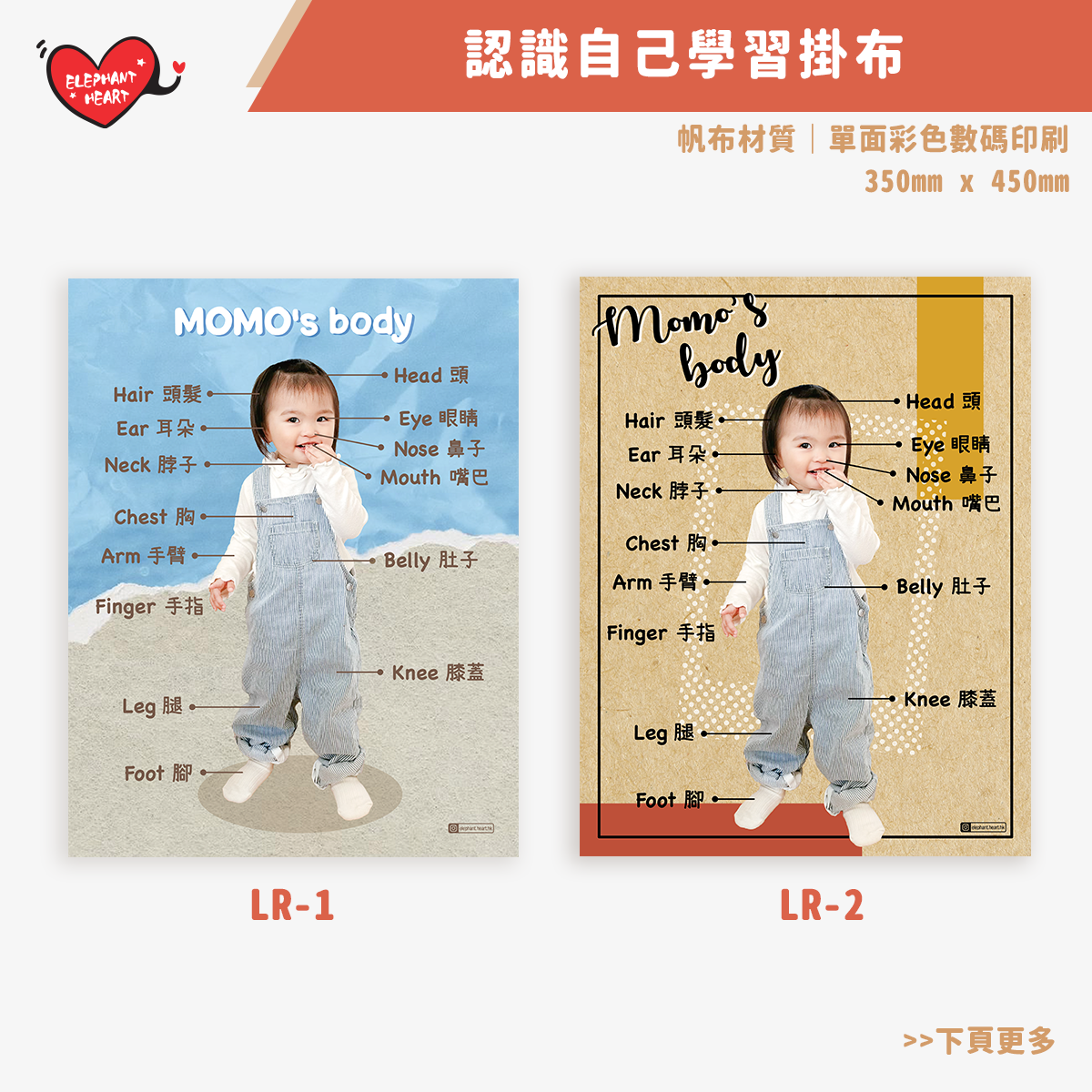 客製化認識自己學習掛布